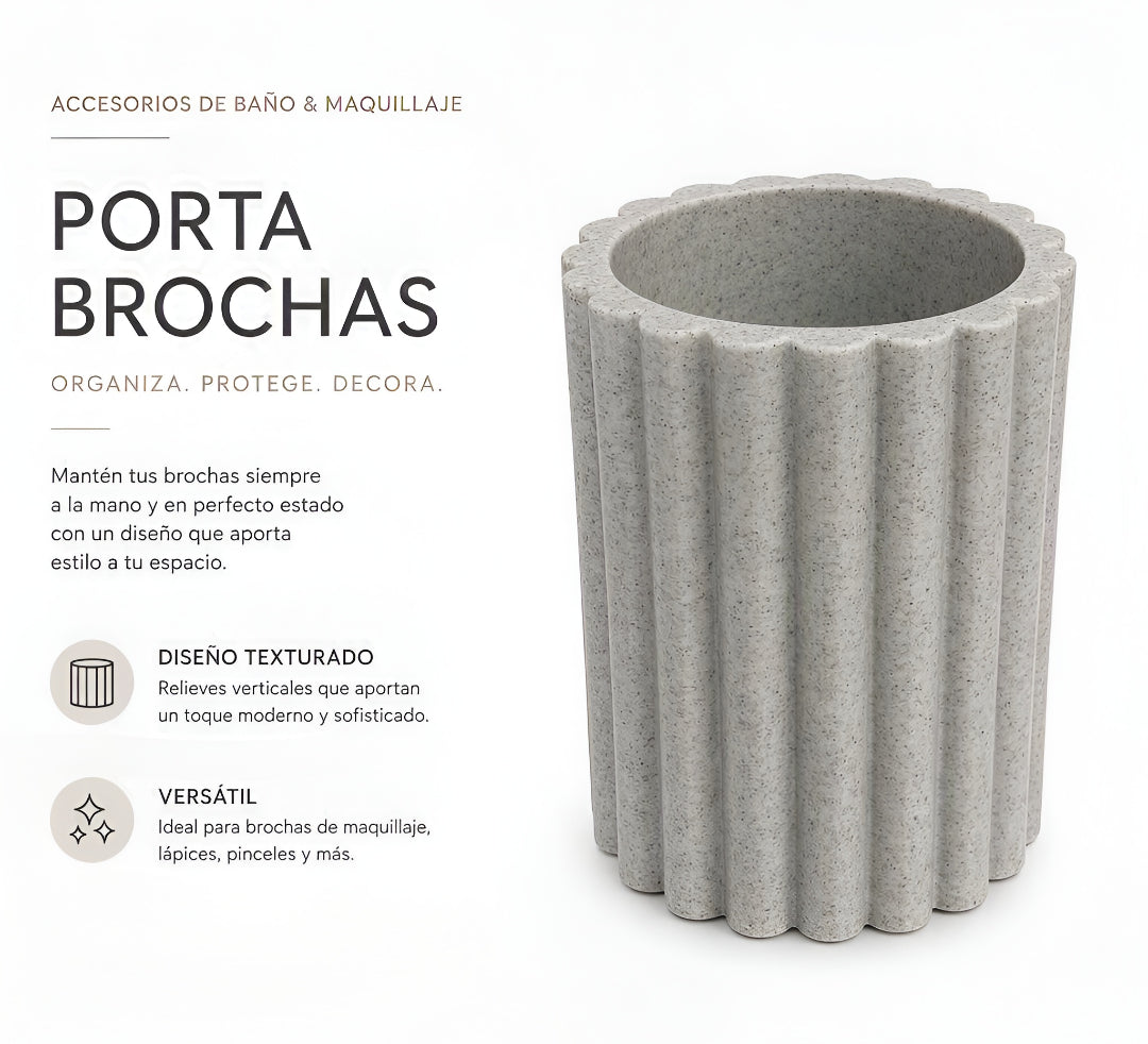 Vaso porta brochas